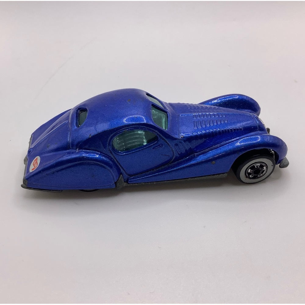 Vintage 1987 Hot Wheels Hot Rod Blue Toy Car